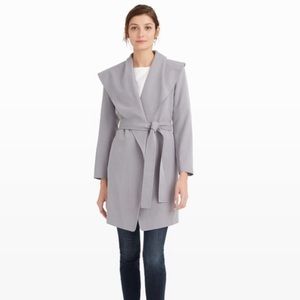 Club Monaco shadow grey trench coat